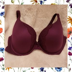 Victoria Secret Purple Perfect Shape Bra Padded